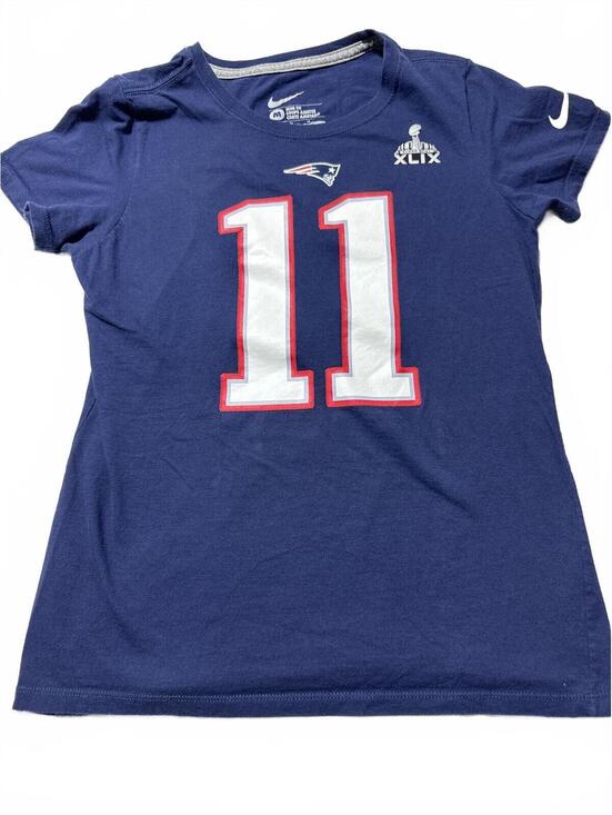 Nike Tops - Nike New England Patriots Julian Edelman #11 Super Bowl XLIX